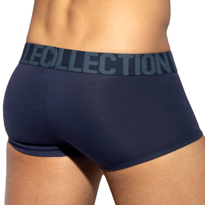 Boxer Court Coton 7 Days 3.0 Bleu Marine ES Collection