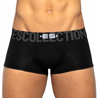 Boxer Court Coton 7 Days 3.0 Noir ES Collection