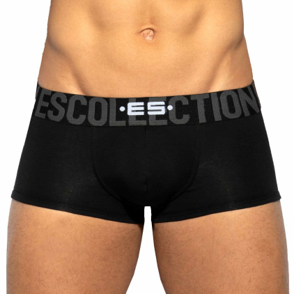 Boxer Court Coton 7 Days 3.0 Noir ES Collection