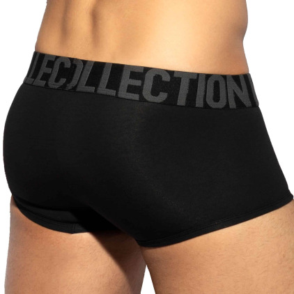 Boxer Court Coton 7 Days 3.0 Noir ES Collection