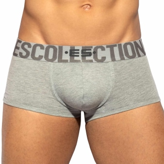 Boxer Court Coton 7 Days 3.0 Gris Chiné ES Collection