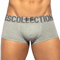 Boxer Court Coton 7 Days 3.0 Gris Chiné ES Collection