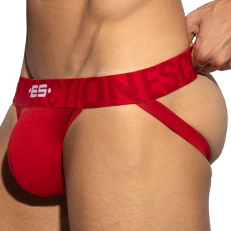 Jock Strap Coton 7 Days 3.0 Rouge ES Collection