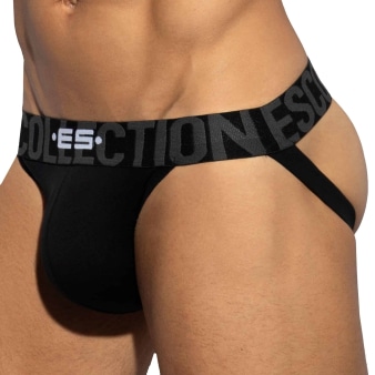 Jock Strap Coton 7 Days 3.0 Noir ES Collection