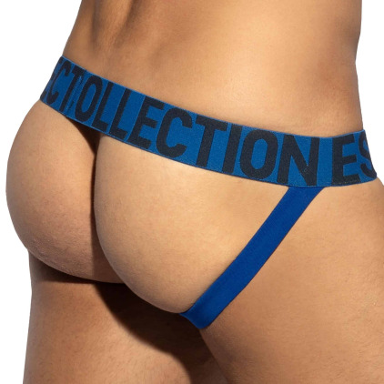 Jock Strap Coton 7 Days 3.0 Bleu Roi ES Collection