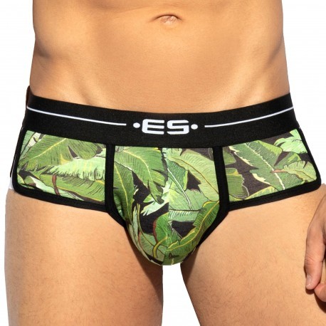 ES Collection Double Side Leaves Briefs