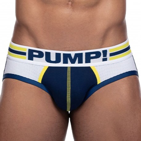 Pump! Jock Strap Sportboy Recharge Bleu Marine - Blanc