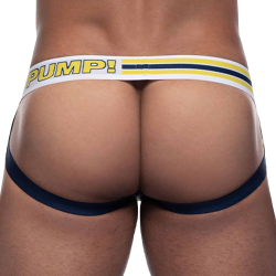 Pump! Sportboy Recharge Jock - Navy - Blanc