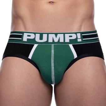 Jock Strap Sportboy Boost Vert - Noir Pump!