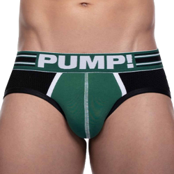 Jock Strap Sportboy Boost Vert - Noir Pump!
