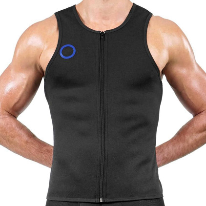 Rounderbum Veste de Compression Workout Noire