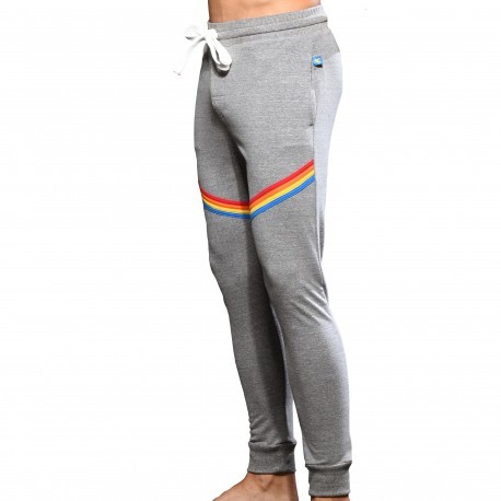 Andrew Christian California Collection Sweat Pants - Heather Grey