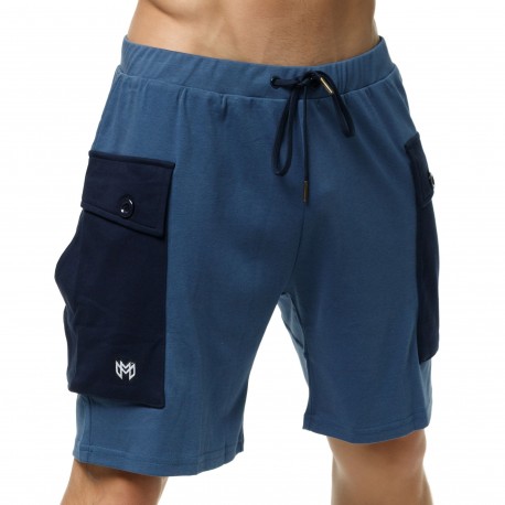 Marcuse Zaiden Cargo Shorts - Blue