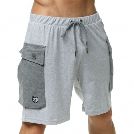 Marcuse Zaiden Cargo Shorts - Grey