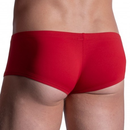 Manstore M800 Hot Pants Trunks - Red
