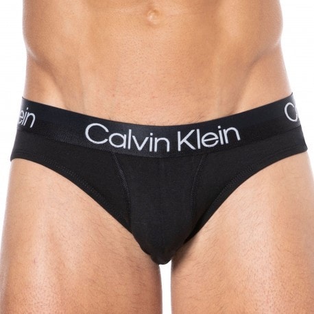 Calvin Klein 3-Pack Modern Structure Briefs - Black