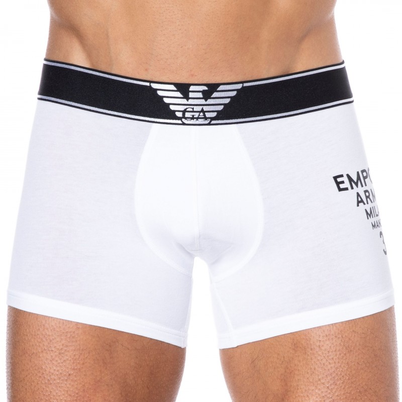 Emporio Armani Boxer in White for Men Mens Clothing Underwear Boxers 