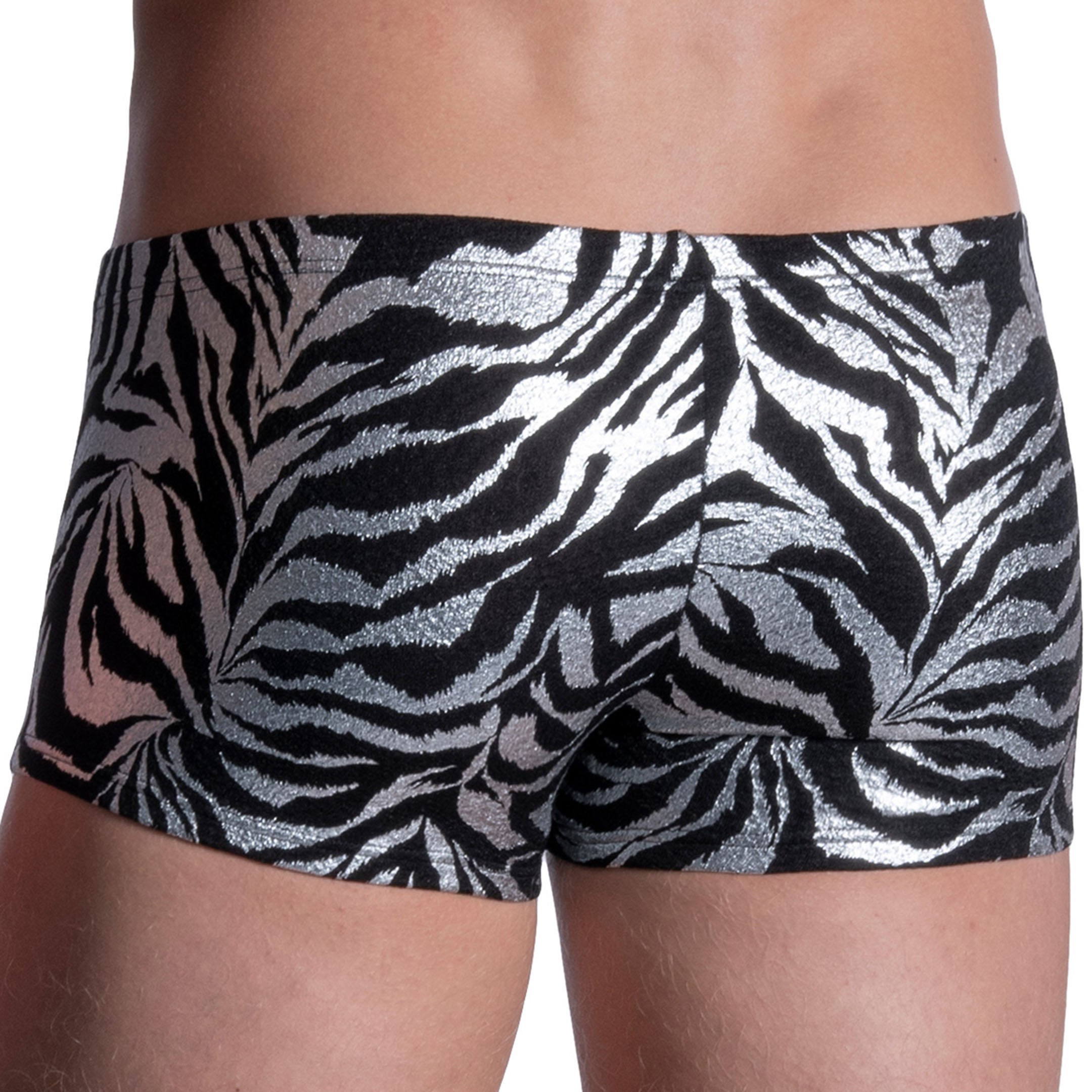 Male Men's Leopard Print Tarzan Brief Underwear Shorts Underpants Tank Top Vest 