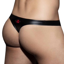 String Rub Tape Cockring Noir AD Fetish