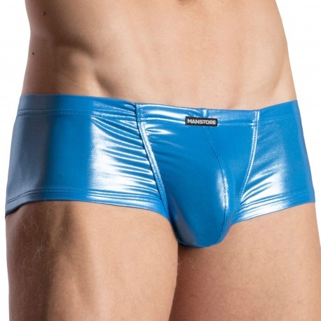 Manstore Shorty Hot Pants M2117 Bleu Turquoise