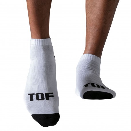 TOF Paris Ankle Socks - White