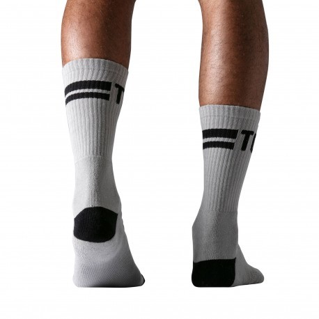 TOF Paris Sport Crew Socks - Grey