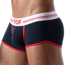 Boxer Court French Coton Bleu Marine TOF Paris