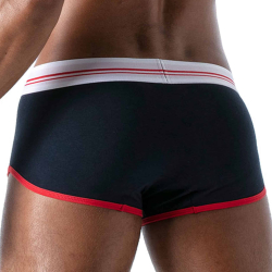 Boxer Court French Coton Bleu Marine TOF Paris
