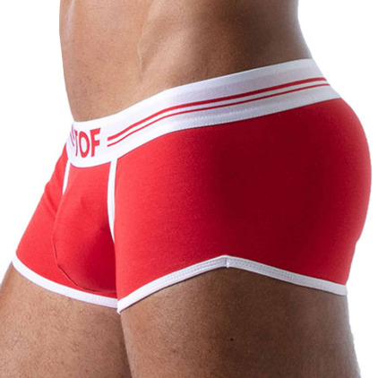 Boxer Court French Coton Rouge TOF Paris