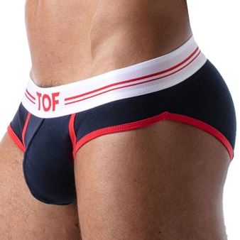Slip French Coton Bleu Marine TOF Paris