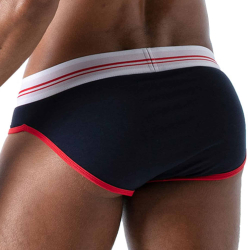 Slip French Coton Bleu Marine TOF Paris