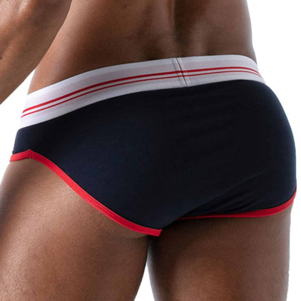 Slip French Coton Bleu Marine TOF Paris