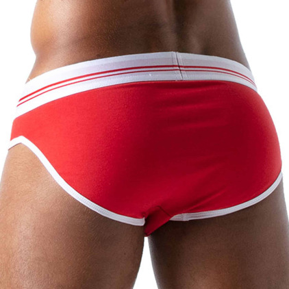 Slip French Coton Rouge TOF Paris