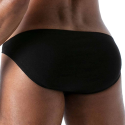Slip Bikini French Coton Noir TOF Paris