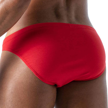 Slip Bikini French Coton Rouge TOF Paris