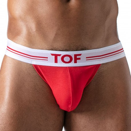 TOF Paris French Cotton Thong - Red