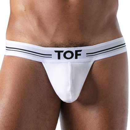 String Sans Ficelle French Coton Blanc TOF Paris
