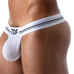 String Sans Ficelle French Coton Blanc TOF Paris