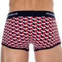 Garçon Français Geometric Cotton Trunks -  Navy