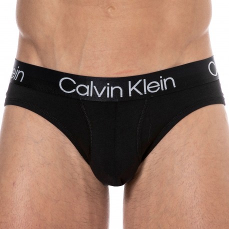 Calvin Klein Lot de 3 Slips Modern Structure Noir - Gris - Blanc