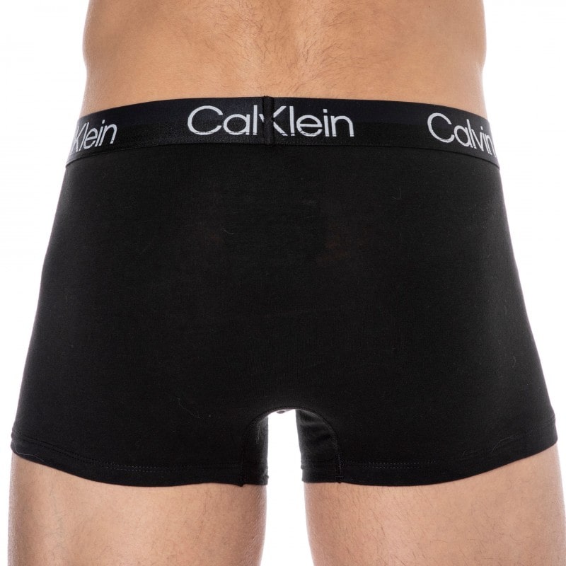 Calvin Klein Men's CK Black Ultra Soft Boxer Brief - Black - M