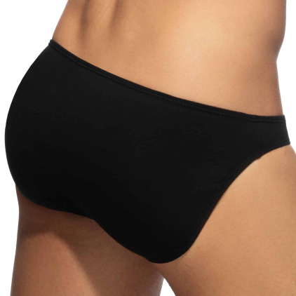 Slip Bikini Coton Noir Addicted