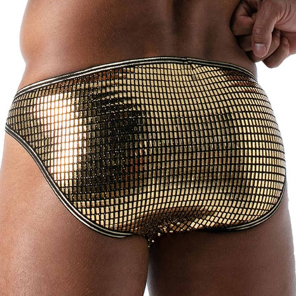 Slip Bikini Star Or TOF Paris