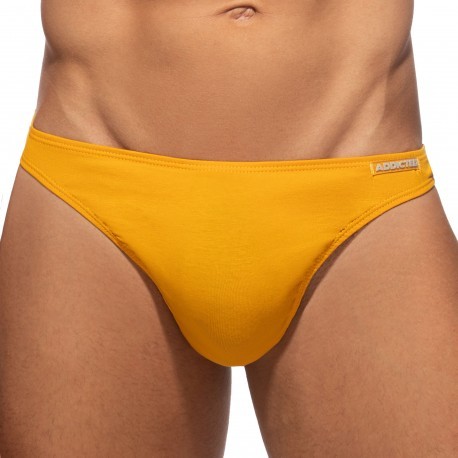 Addicted String Coton Jaune Moutarde