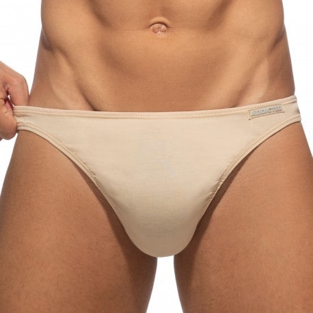 Addicted Cotton Thong - Beige