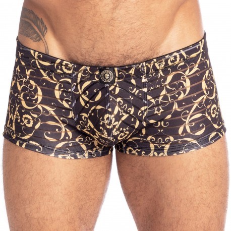L'Homme invisible Oro Trunks - Black