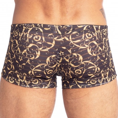 L'Homme invisible Oro Trunks - Black