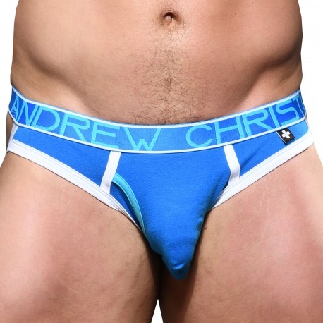 Andrew Christian Almost Naked Fly Jock - Electric Blue