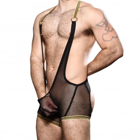 Andrew Christian Body Almost Naked Sexy Mesh Noir