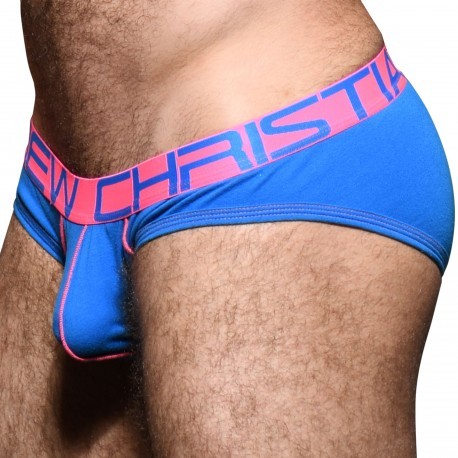Andrew Christian Show-It Cotton Briefs - Electric Blue